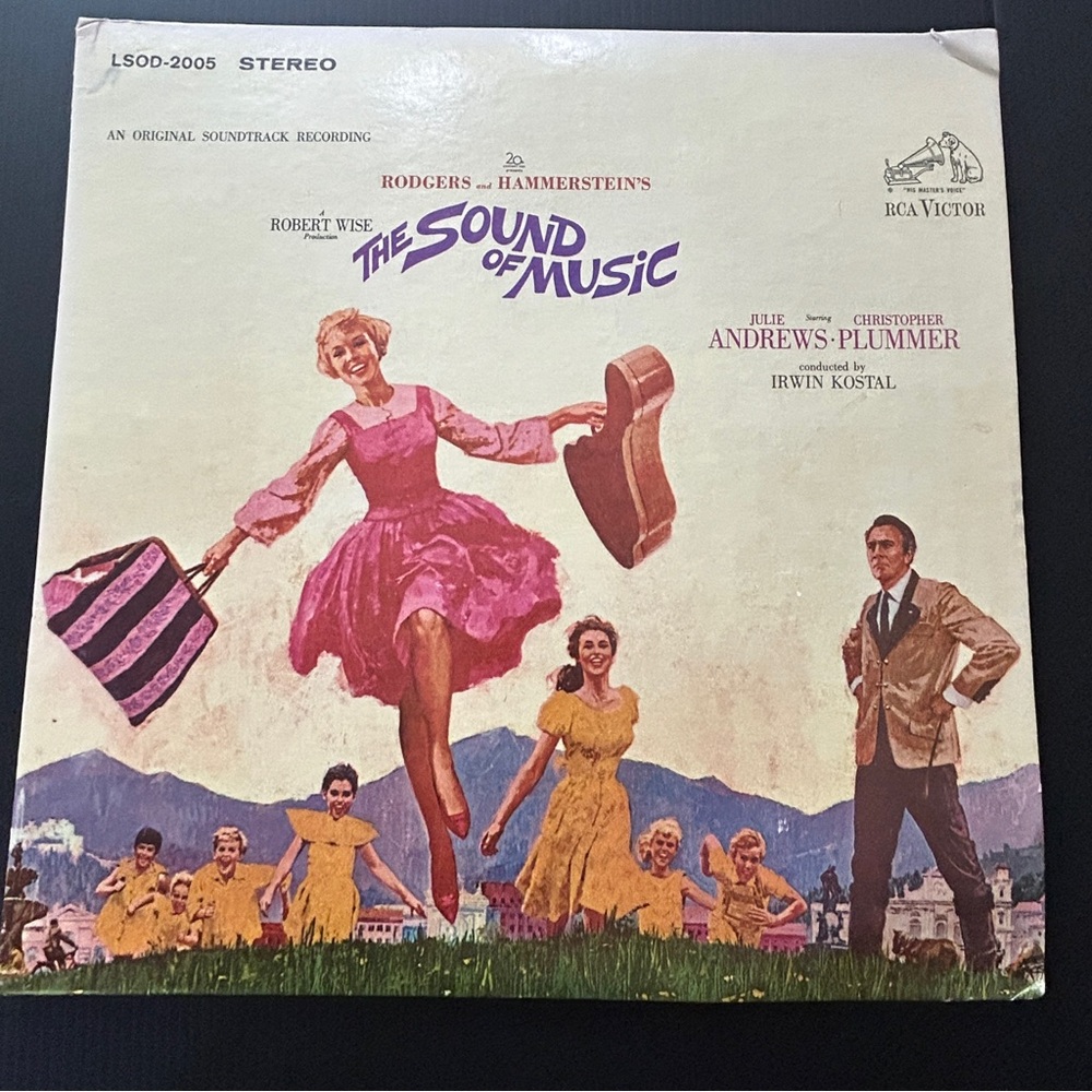 The Sound of Music Original Soundtrack Album Rodgers and Hammerstein